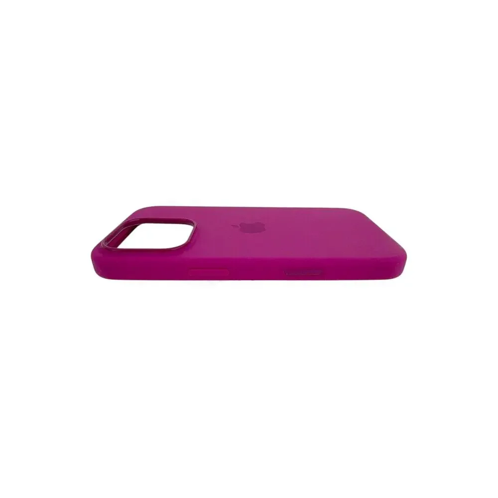 APPLE iPhone 16 Pro Silicone Case with MagSafe in Fuchsia